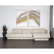 Tecoma Danny Cream Sofa Chaise, RAF